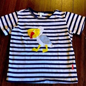Le Top Seagull Striped Shirt- New Without tag!